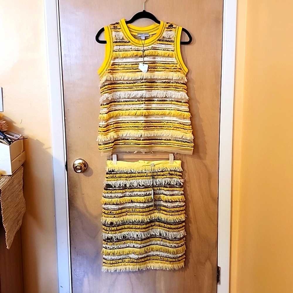 50% original price.Skirt ,tank top set Hillary Bradley. Top size S,skirt size 4